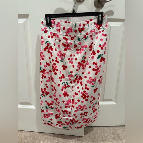 🍒 Chic Cherry Print Pencil Skirt - Picture 6 of 7